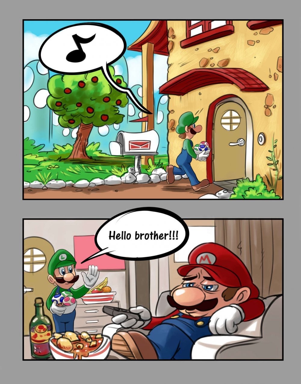 Super Mario - 50 Shades of Bros porn comic picture 2