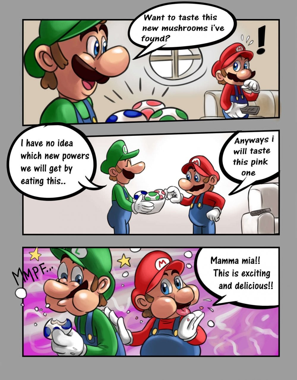 Super Mario - 50 Shades of Bros porn comic picture 3