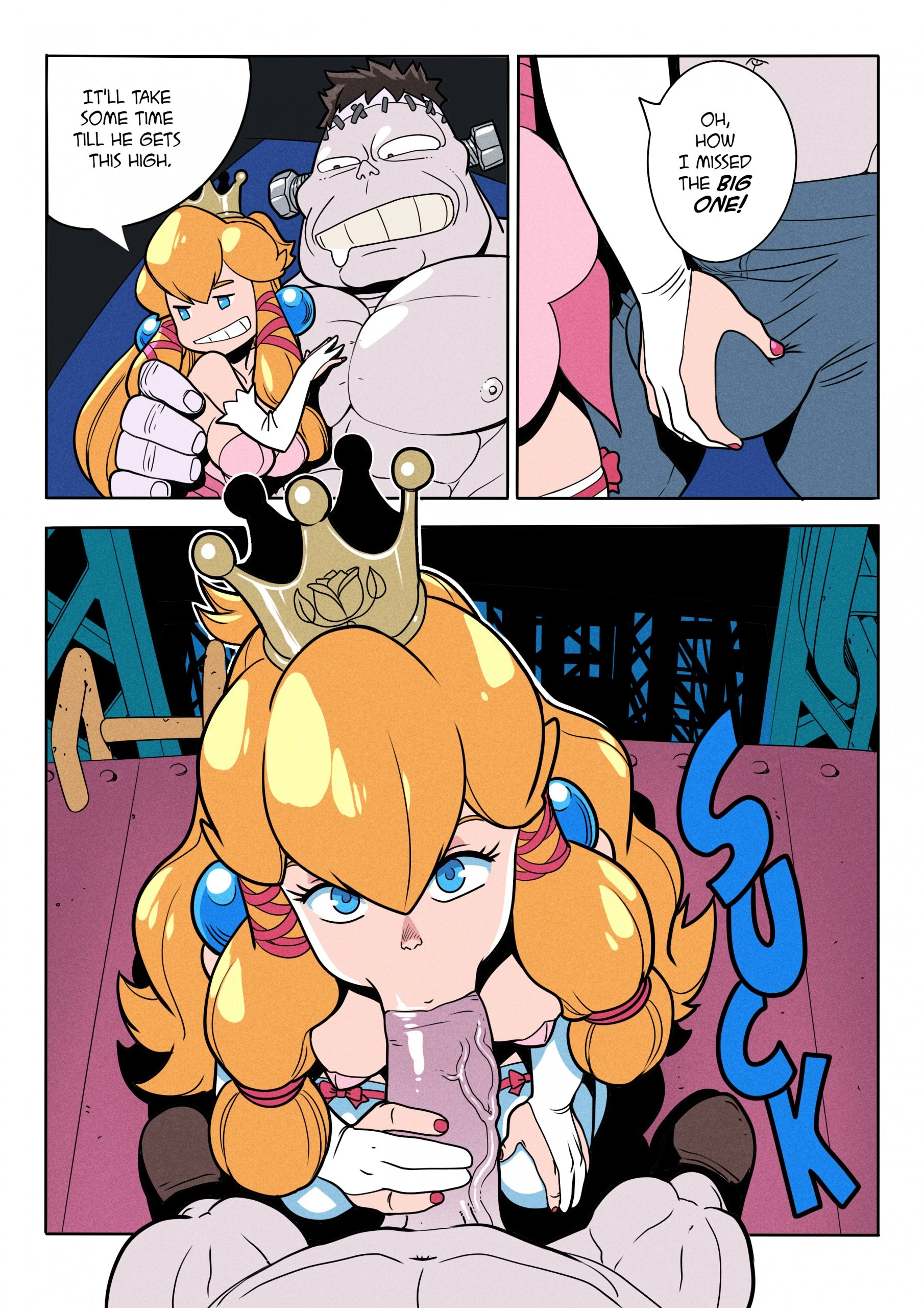 Super Toshiro Bro. porn comic picture 5