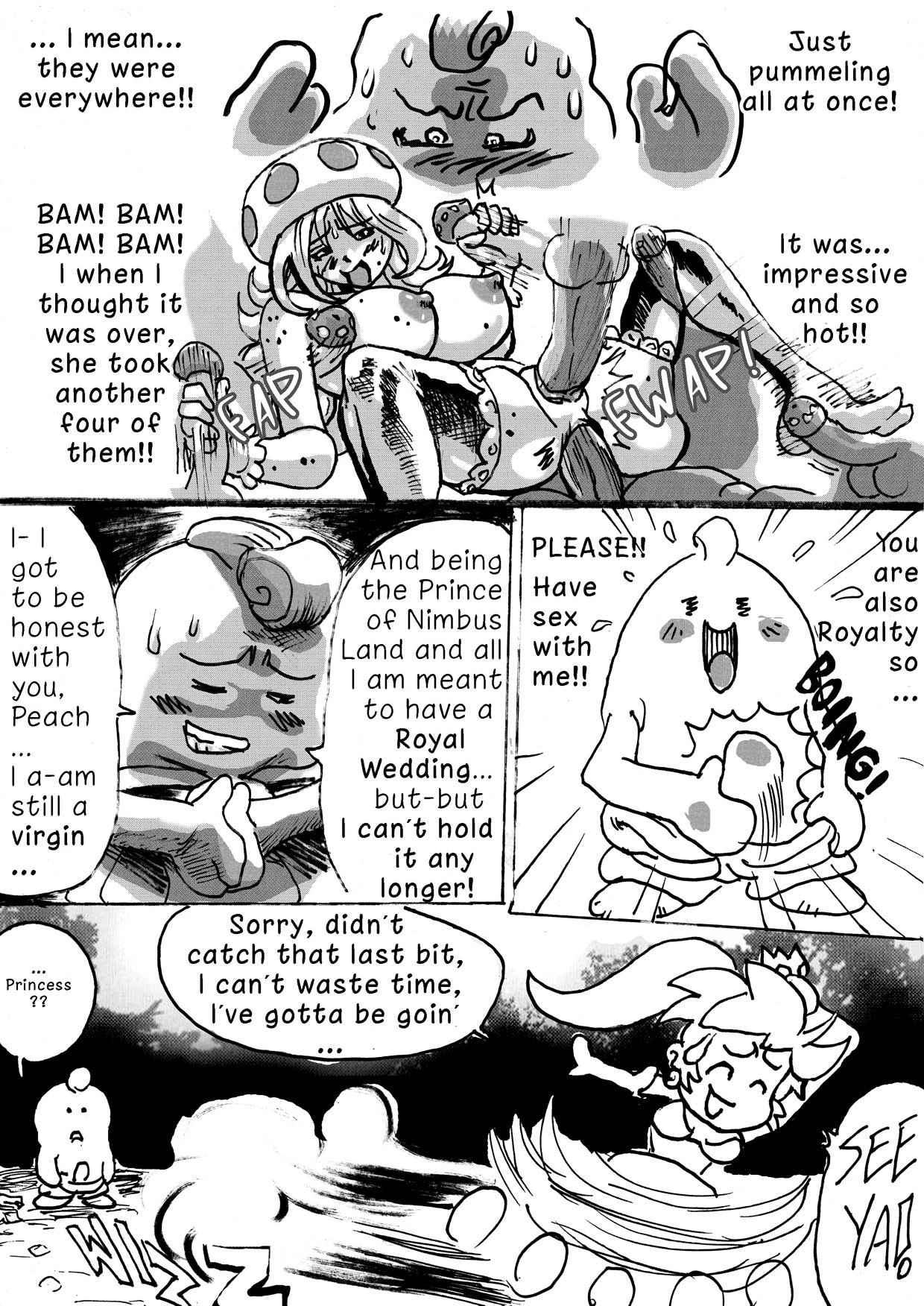 Super Wild Adventure 4 porn comic picture 37