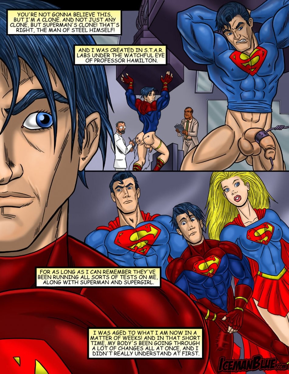Superboy porn comic picture 2
