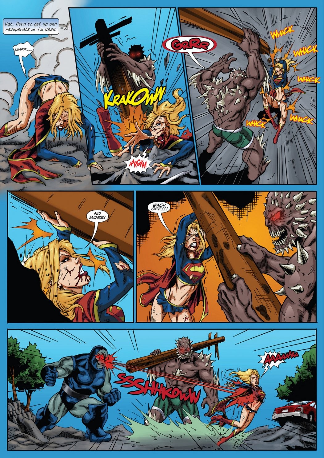 Supergirls Last Stand porn comic picture 10