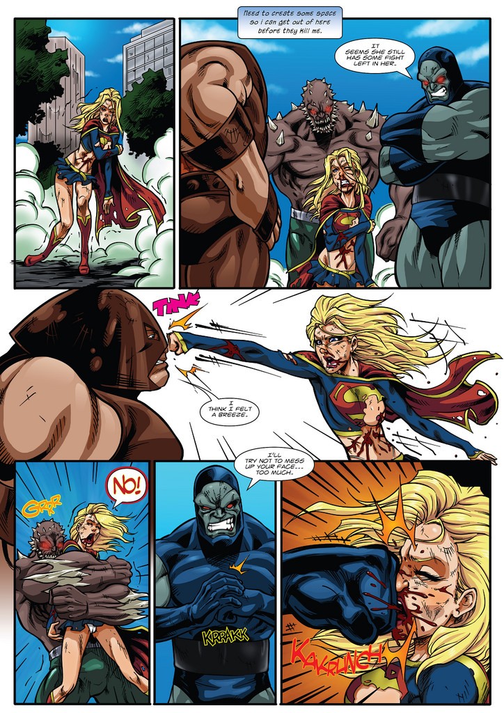 Supergirls Last Stand porn comic picture 15
