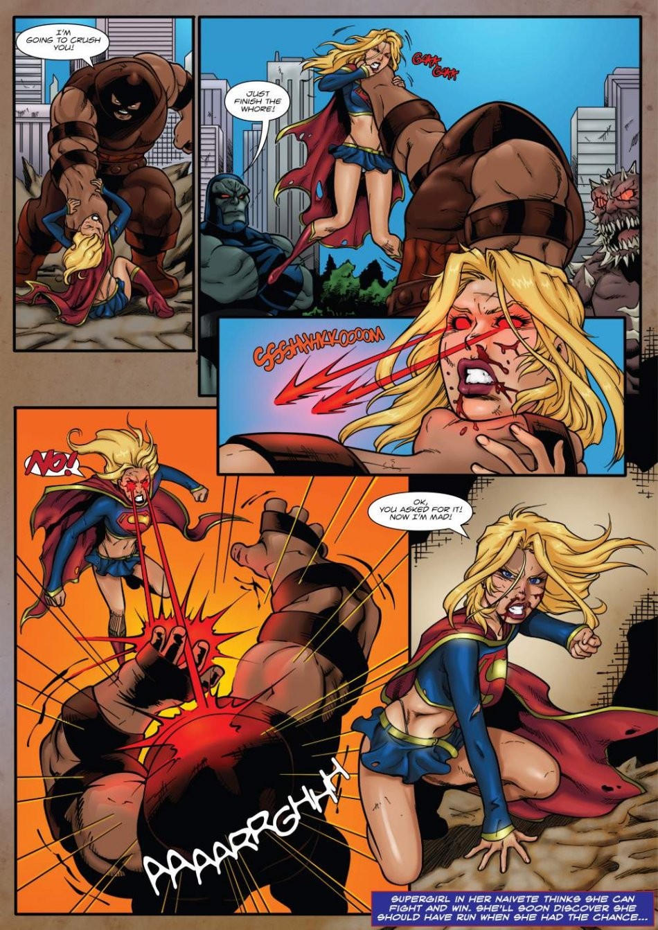 Supergirls Last Stand porn comic picture 5