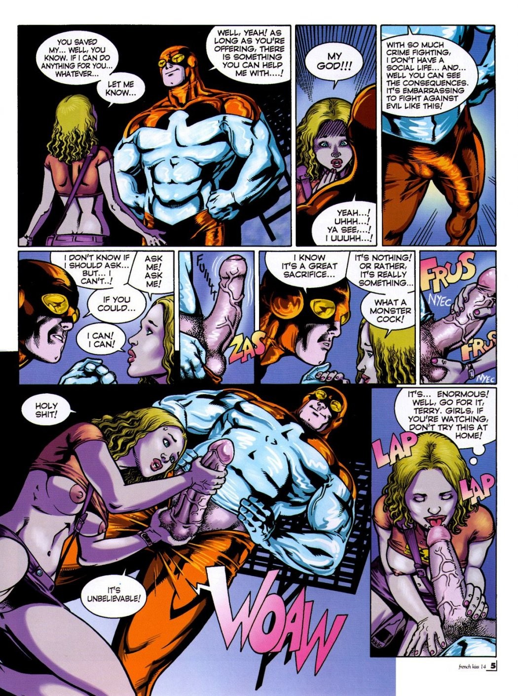 Superheros From N.Y porn comic picture 3