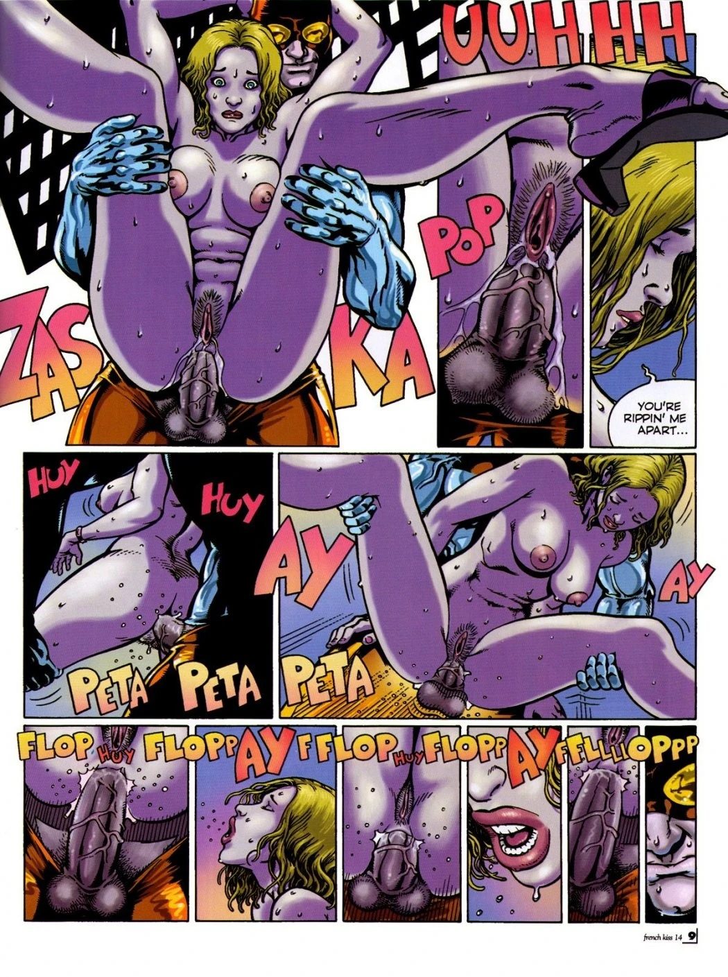 Superheros From N.Y porn comic picture 7