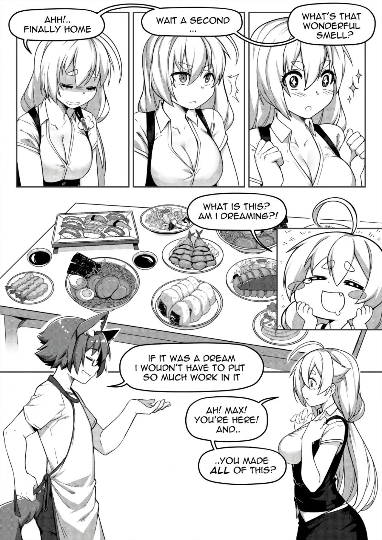 Surprise Visit porn comic picture 3