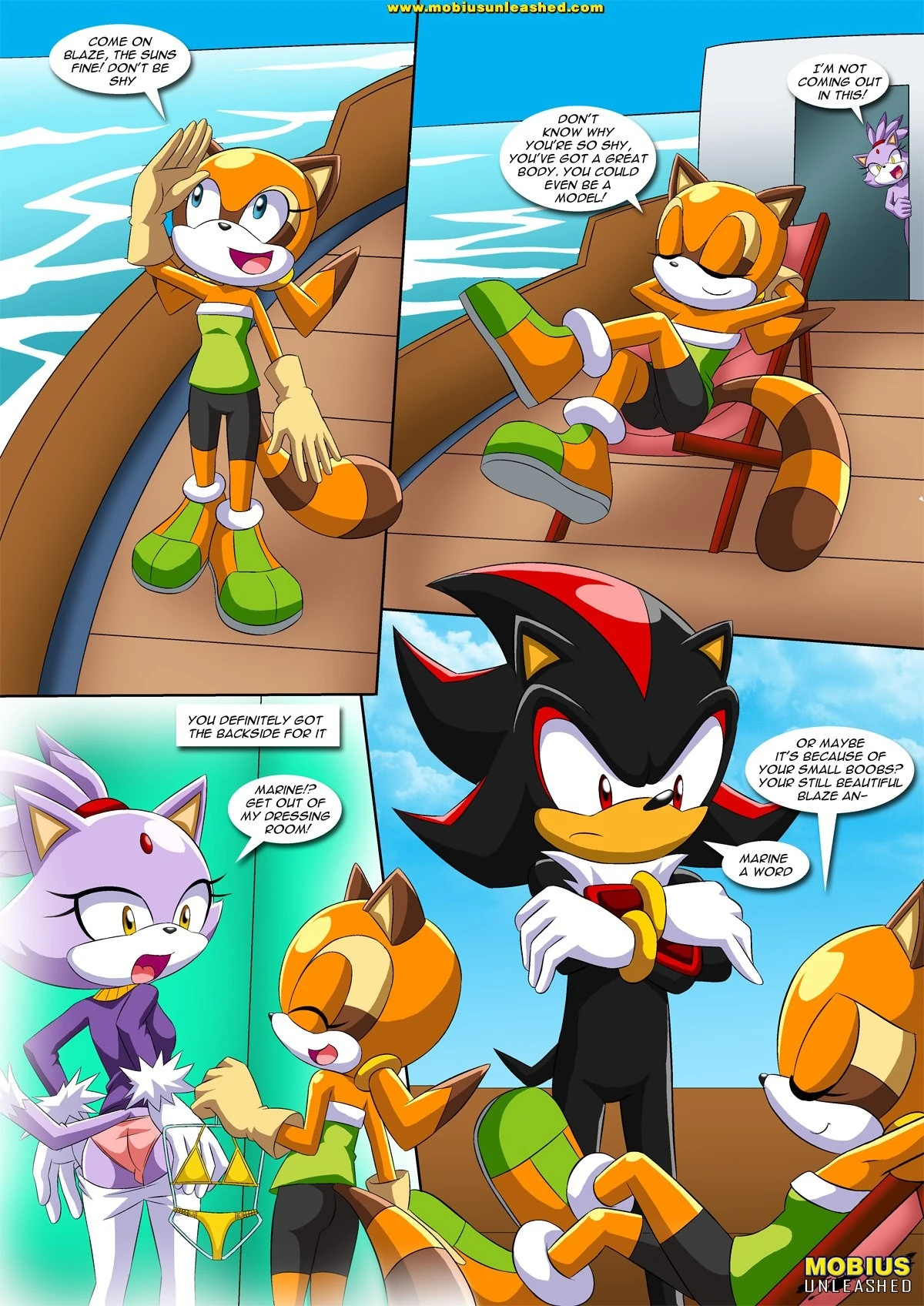 Surrender The Booty porn comic picture 2