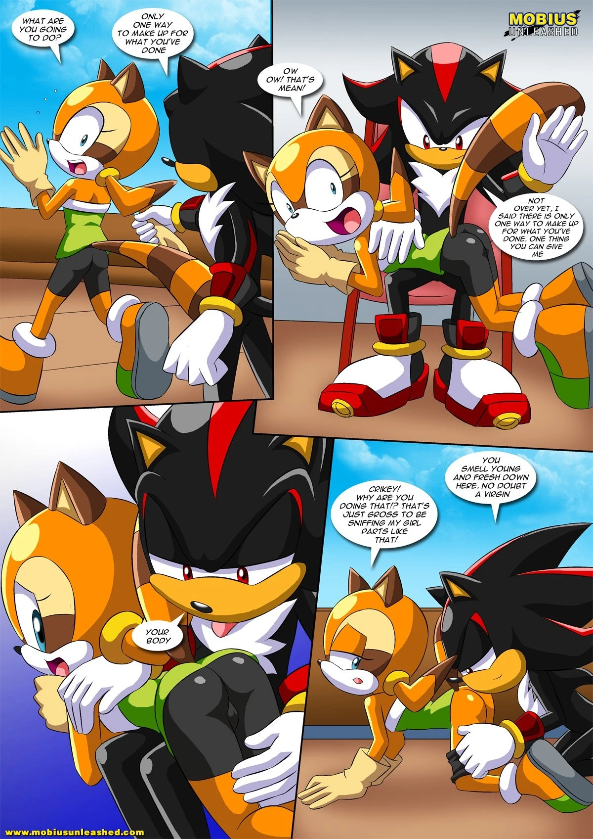 Surrender The Booty porn comic picture 4