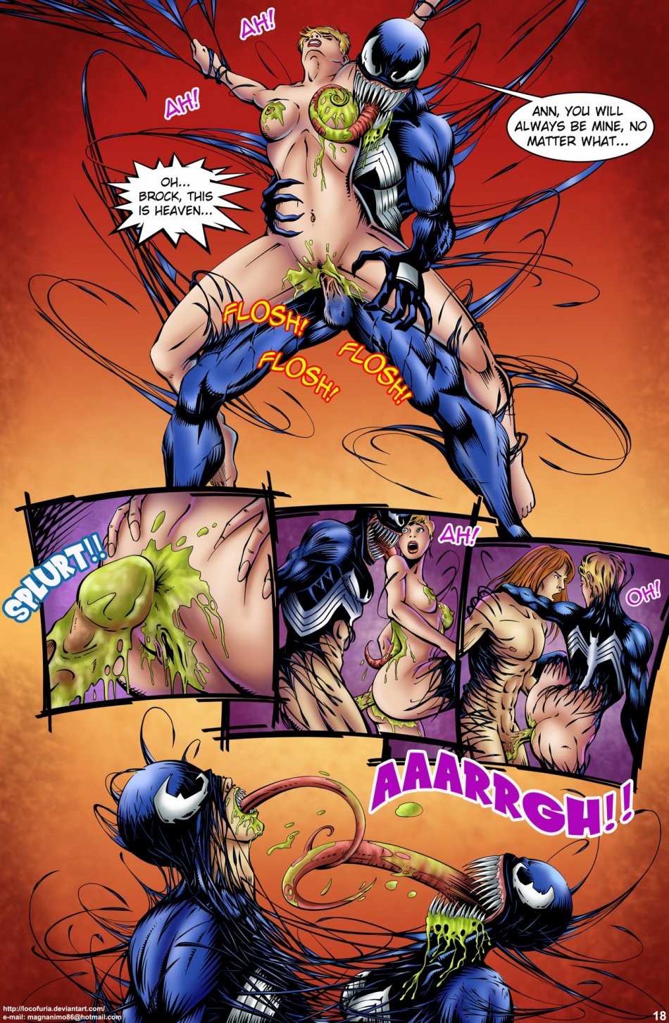 Symbiote porn comic picture 20