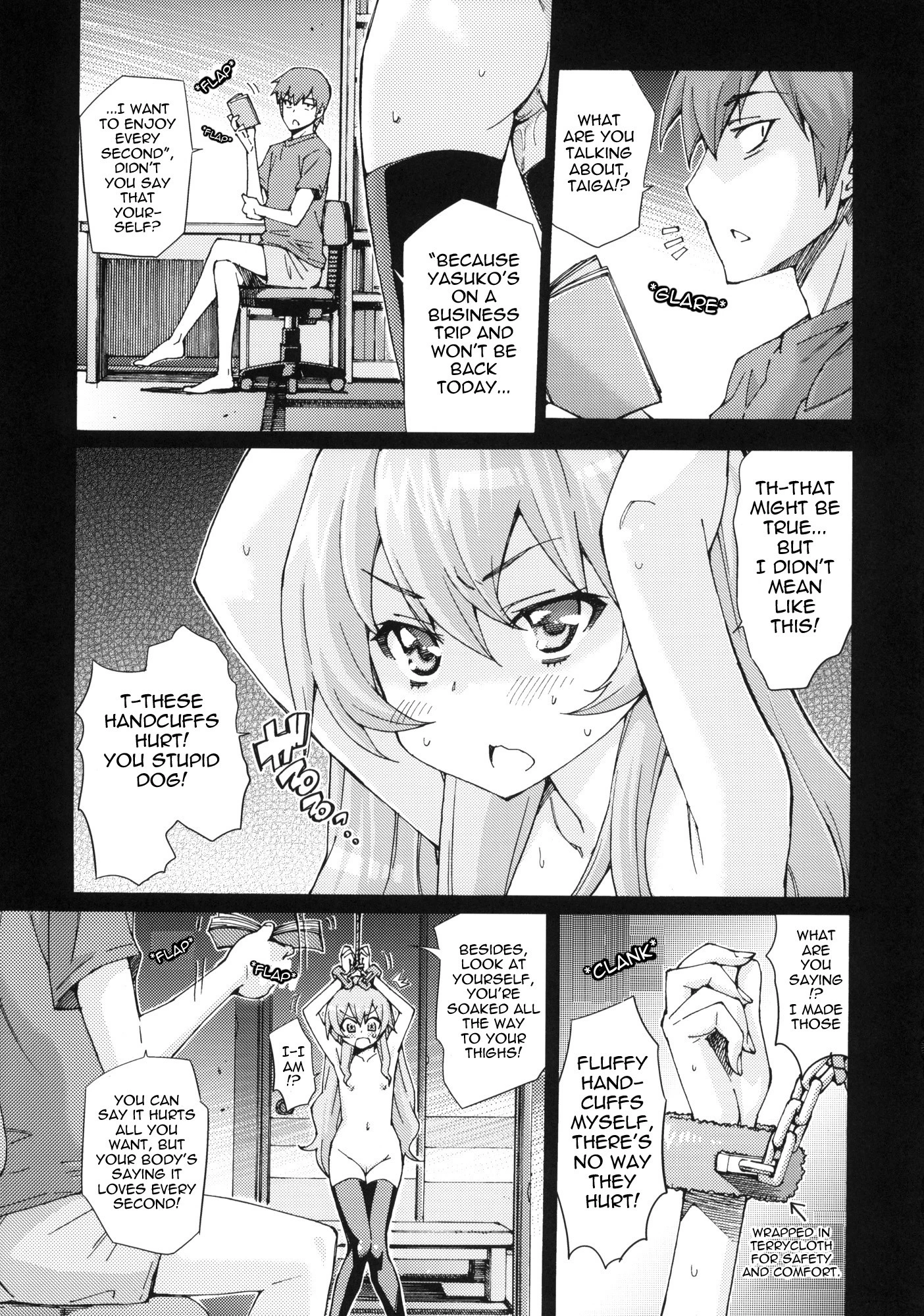 Taiga no Jouzu na Shitsukekata hentai manga picture 4