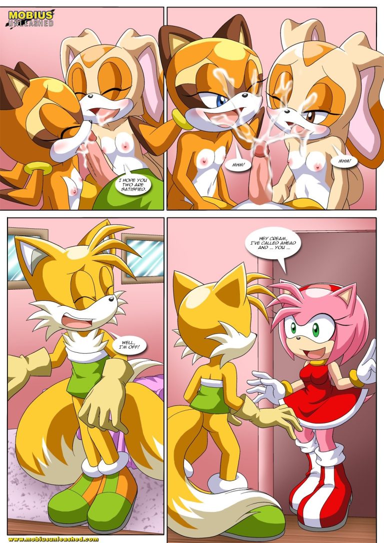 Tails and Cream 2 porn comic picture 10