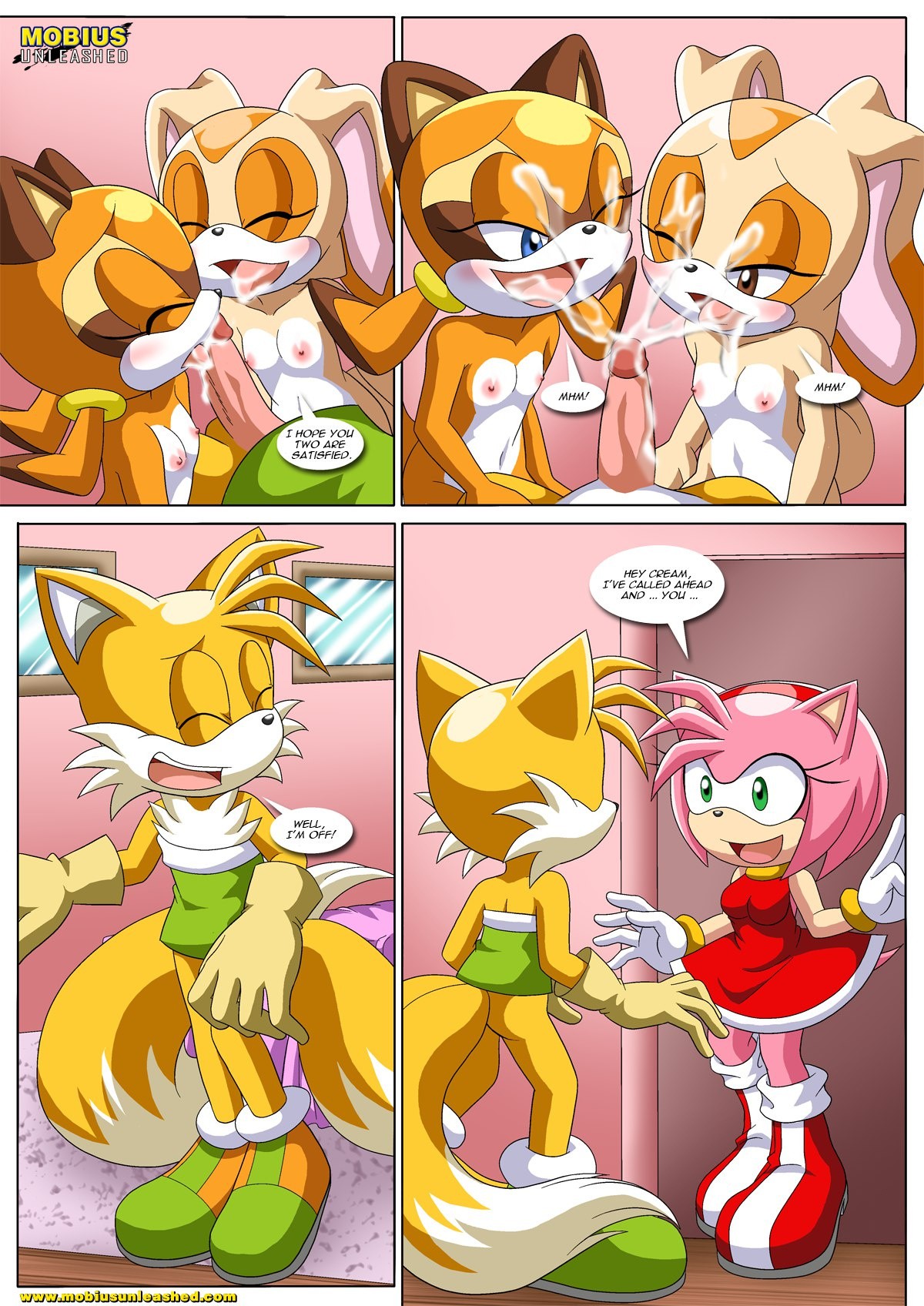 Tails and Cream 2 porn comic picture 10
