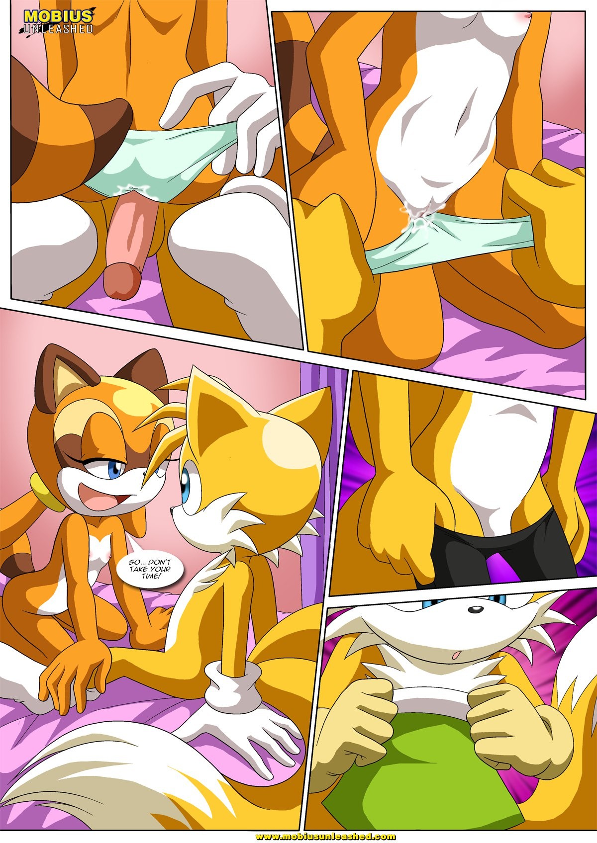 Tails and Cream 2 porn comic picture 6