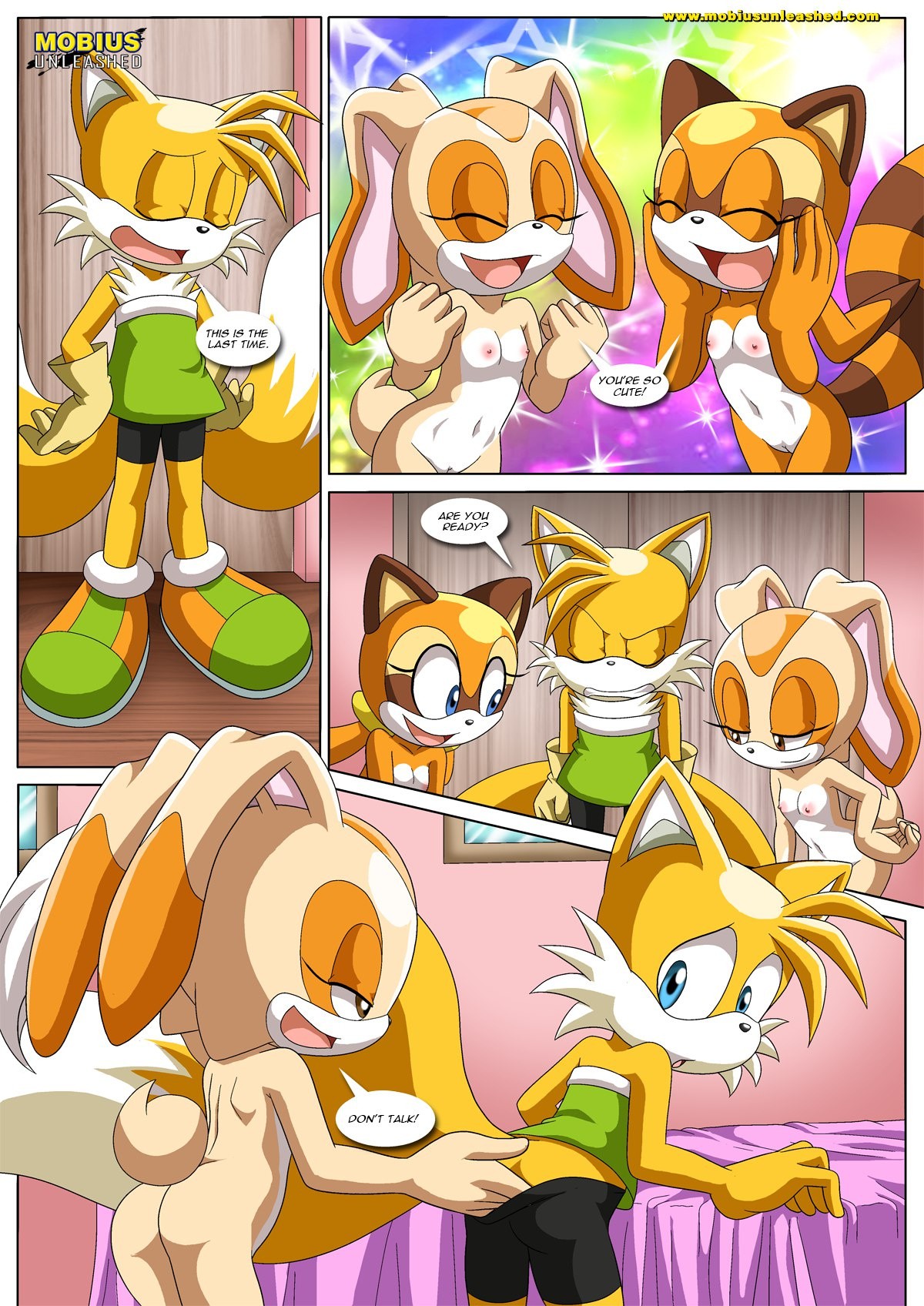 Tails and Cream 2 porn comic picture 7