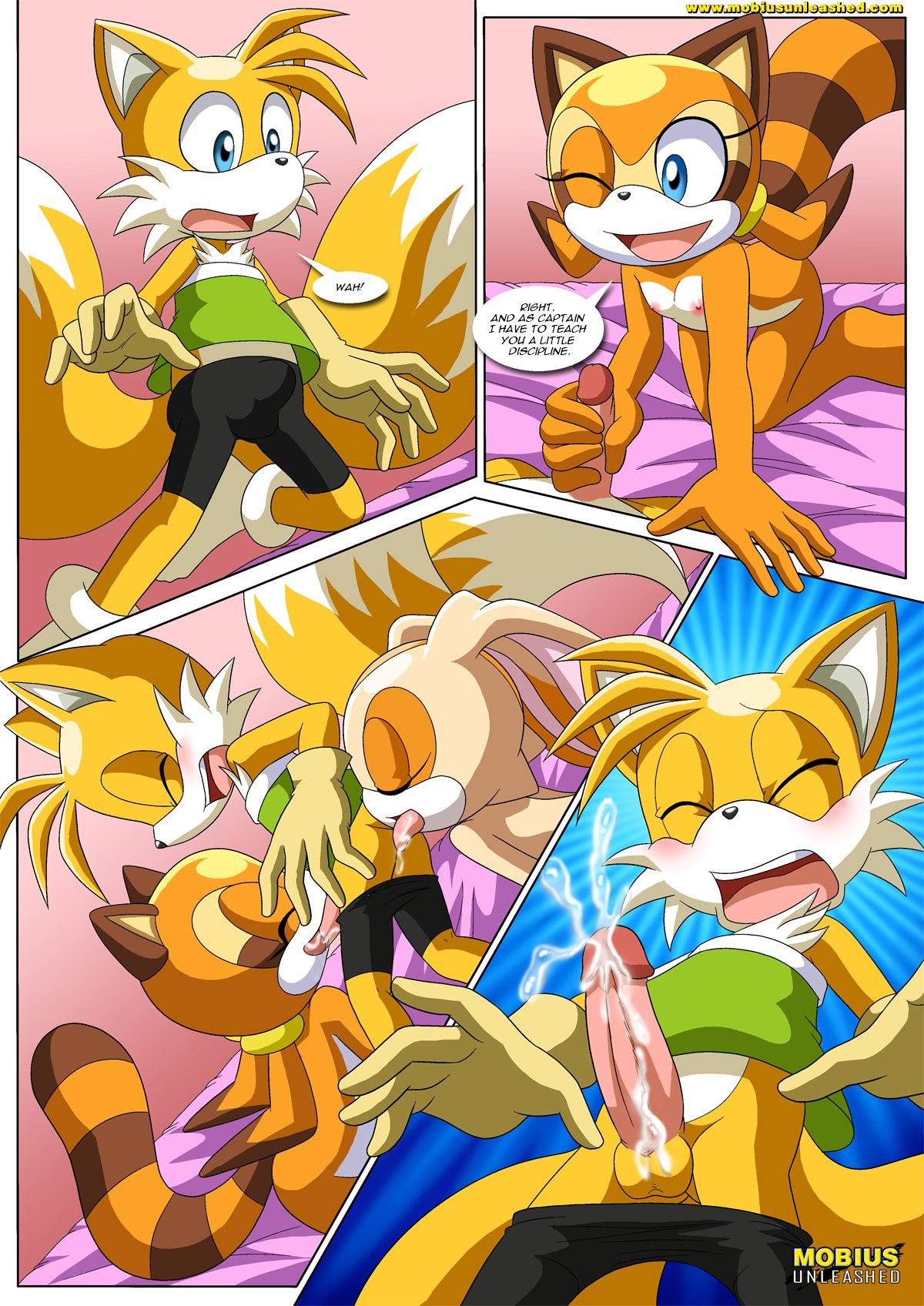 Tails and Cream 2 porn comic picture 8
