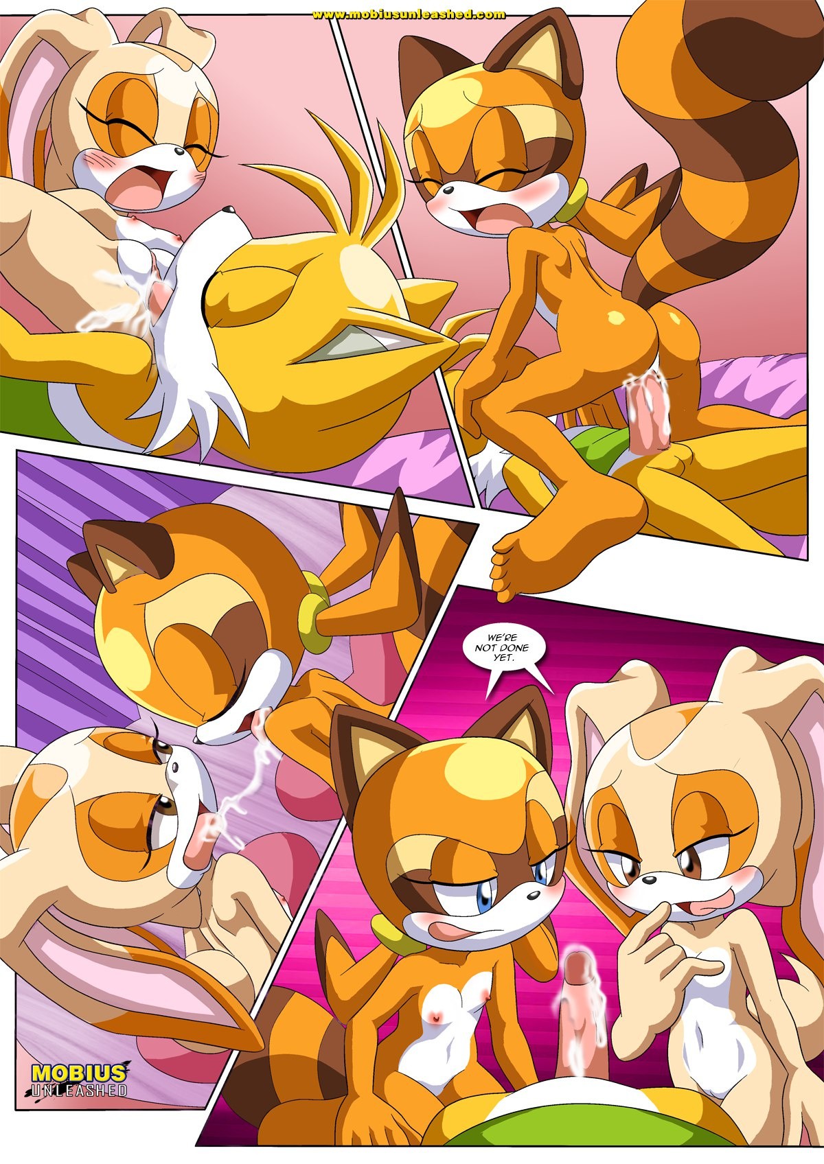 Tails and Cream 2 porn comic picture 9