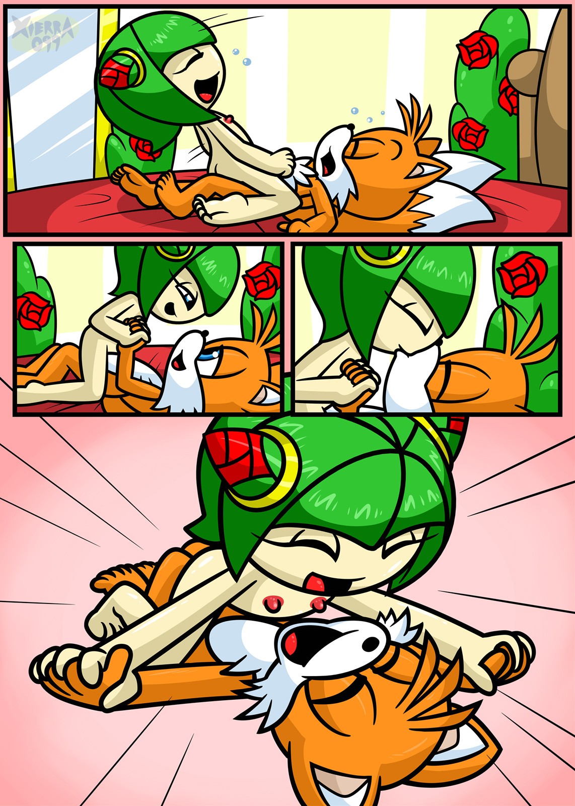Tails & Cosmo's First Time porn comic picture 10
