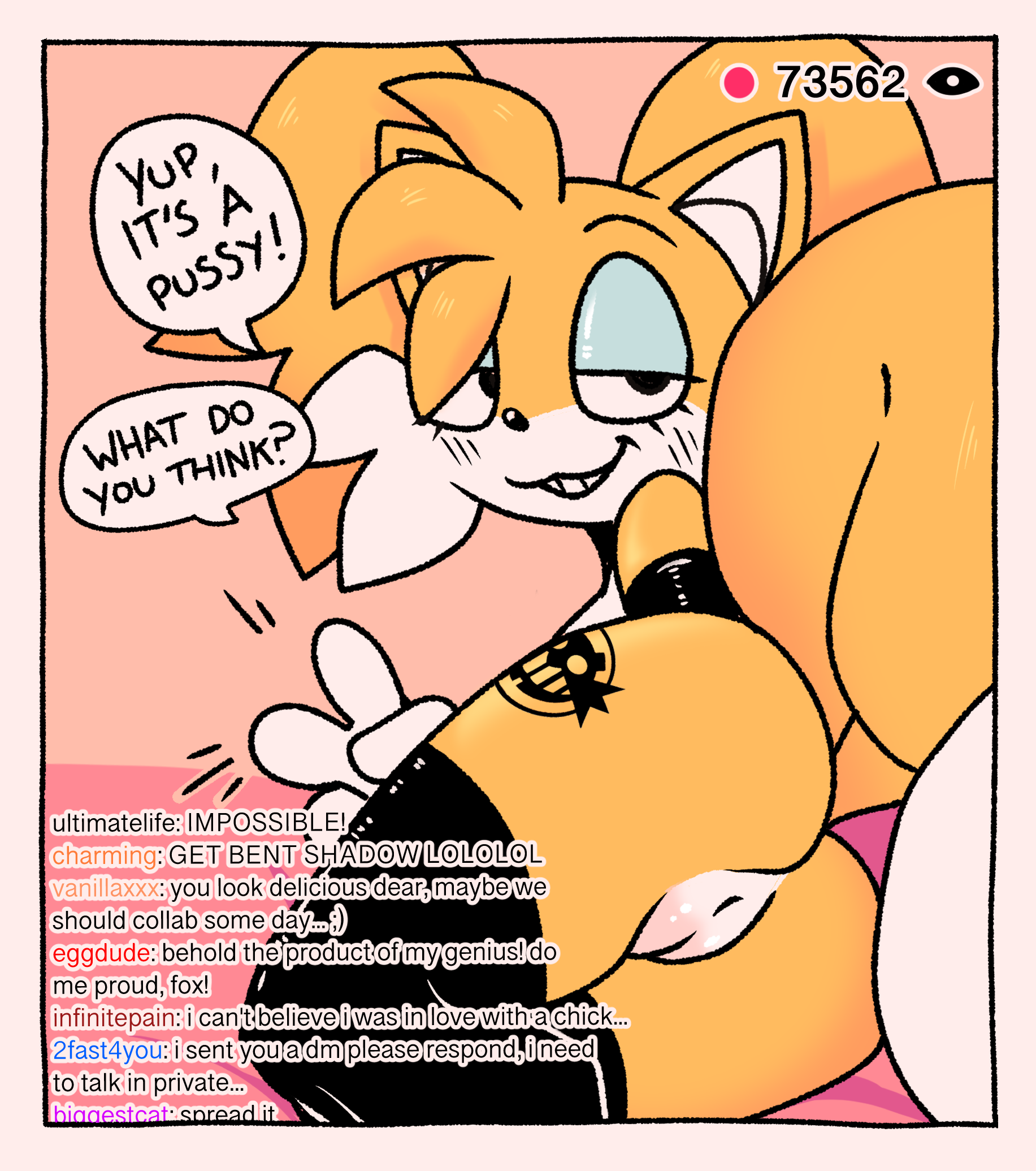 Tails' Spectacular Boob Heist! porn comic picture 3