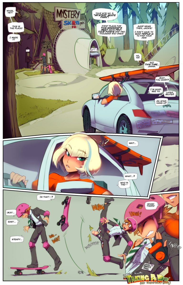 Taking a Dip porn comic picture 1