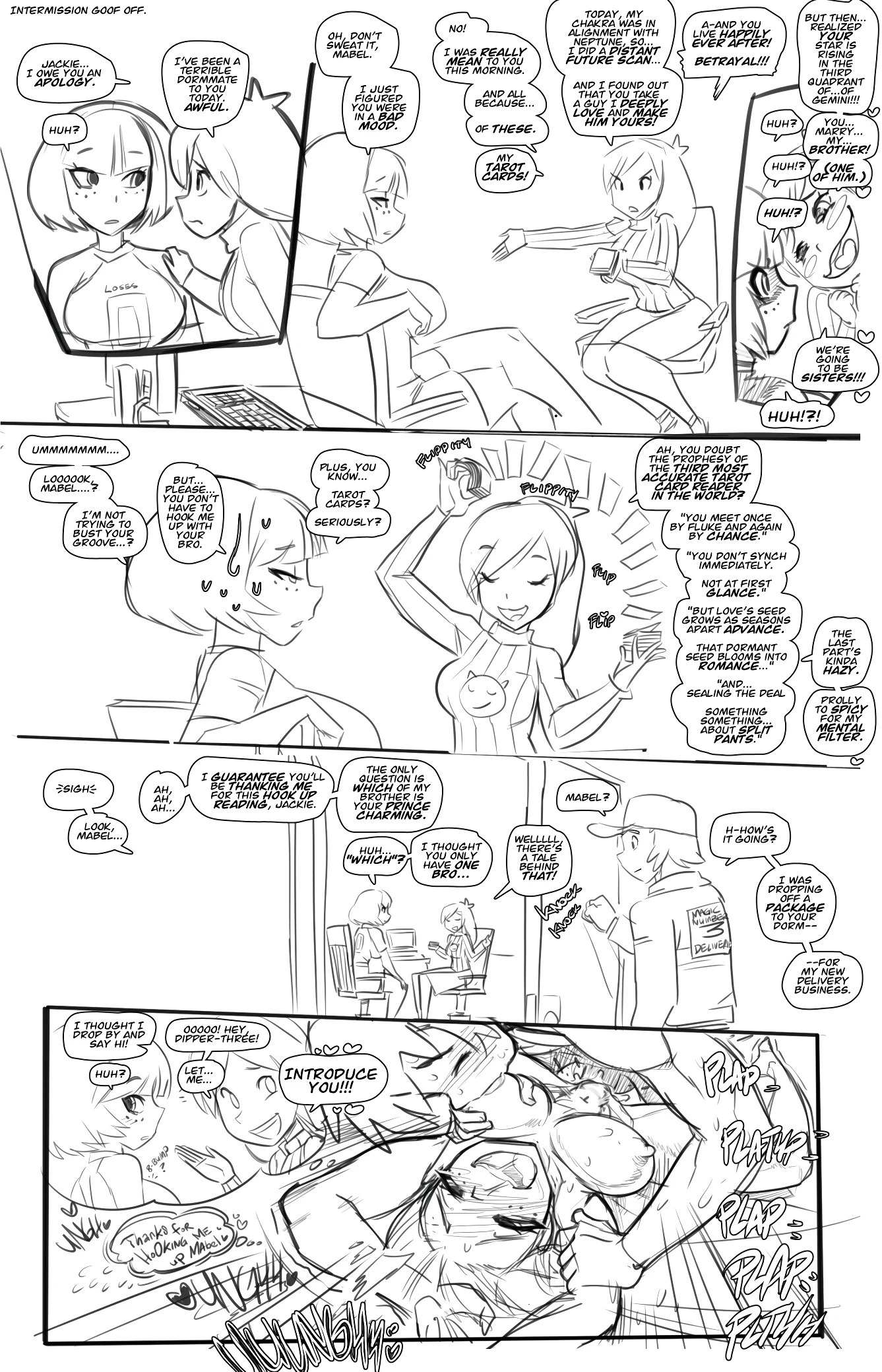Taking a Dip porn comic picture 10