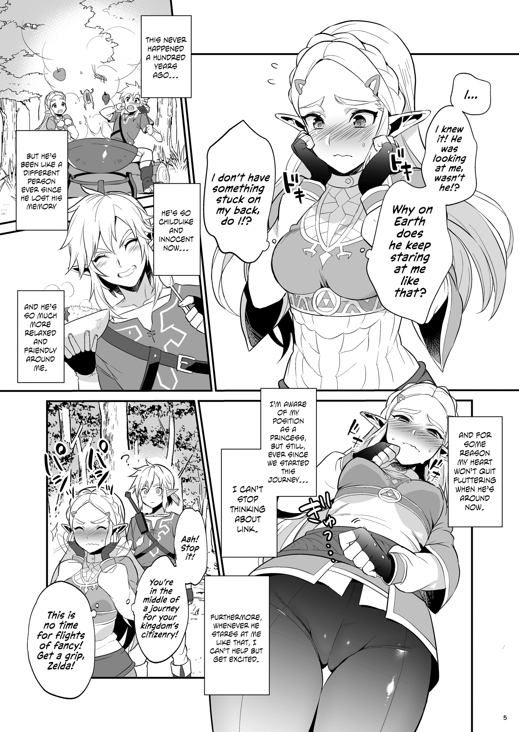 Taking Steps to Ensure Hyrule's Prosperity! hentai manga picture 4