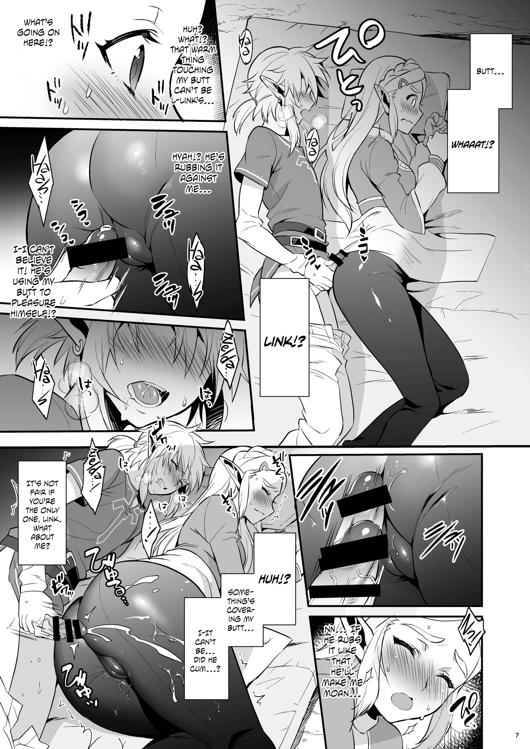 Taking Steps to Ensure Hyrule's Prosperity! hentai manga picture 6