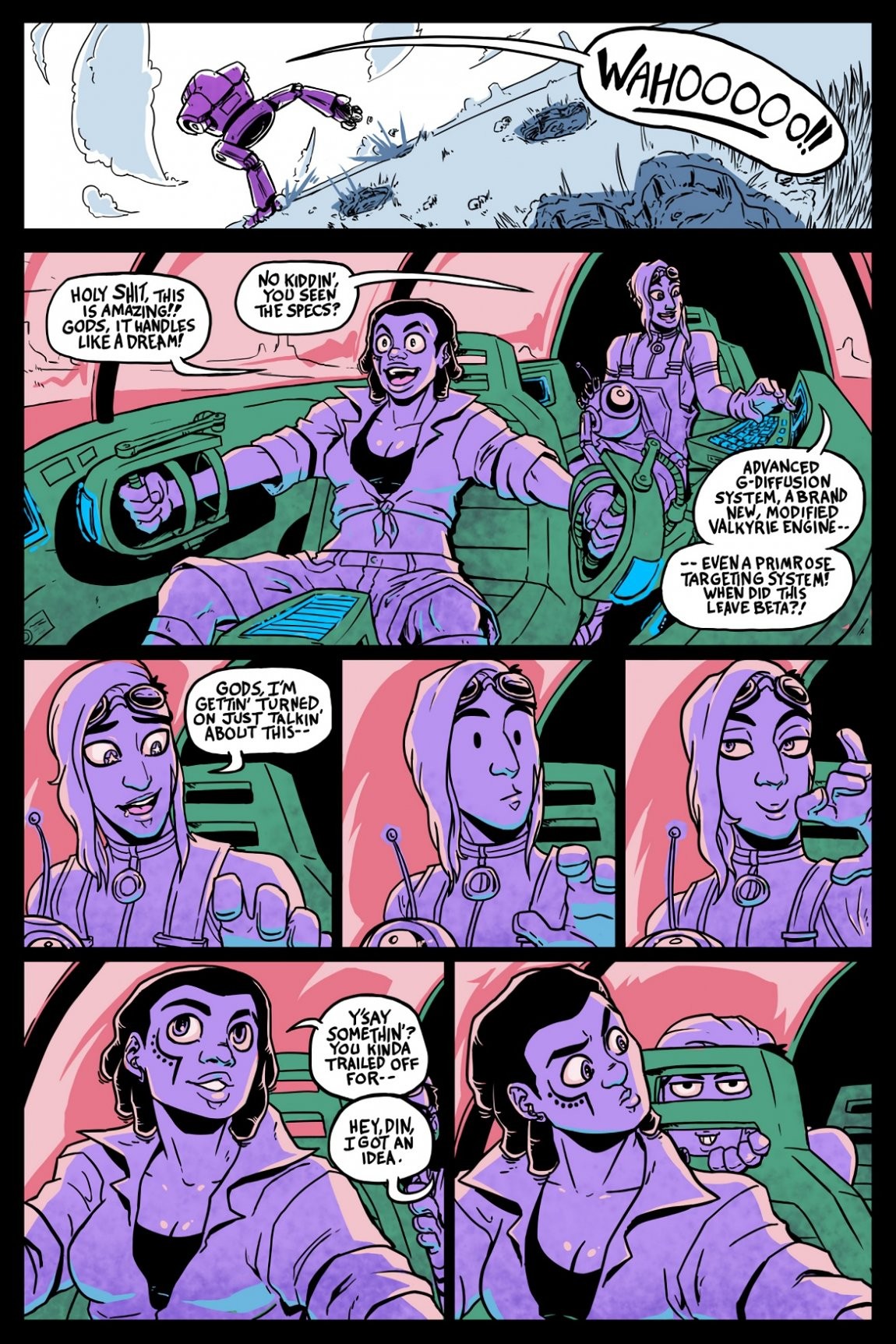 Tales From Planet XX - Mechro Disiac porn comic picture 4