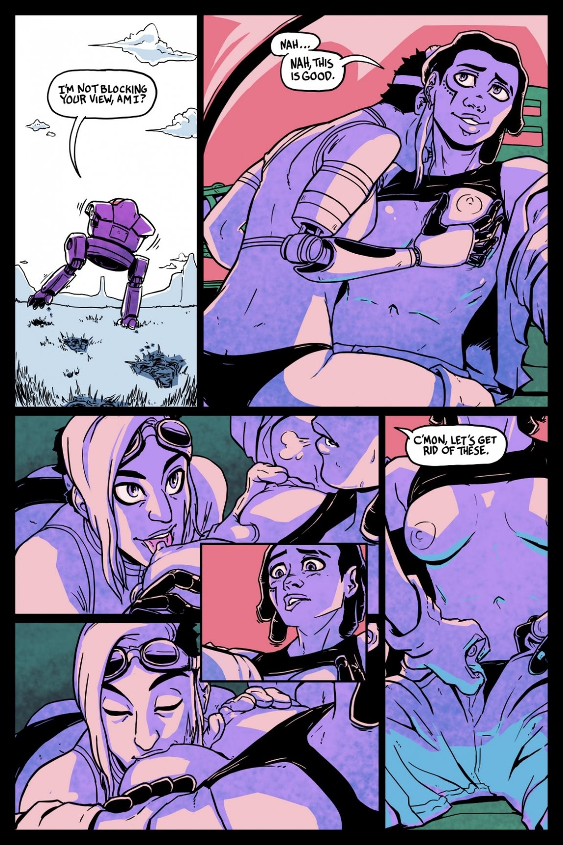 Tales From Planet XX - Mechro Disiac porn comic picture 7
