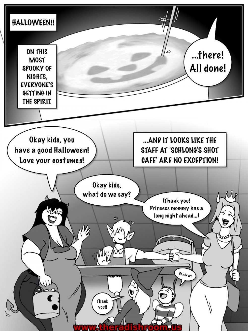 Tales of Schlock: Pumpkin Spice Latte porn comic picture 3