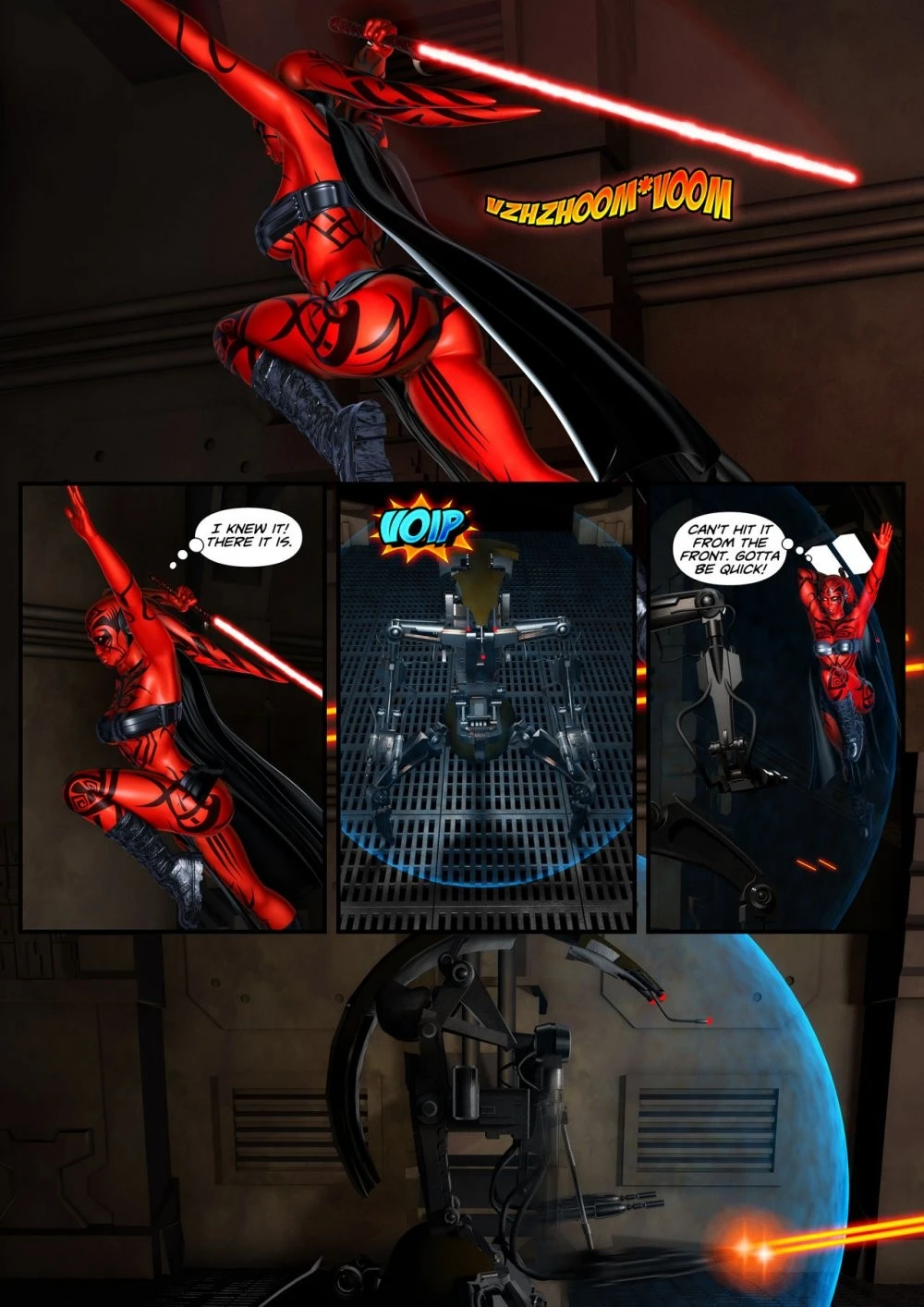 Talon X 2 porn comic picture 17
