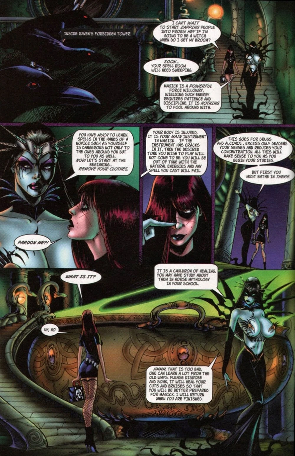 Tarot: Witch of the Black Rose issues 1 to 10 porn comic picture 148
