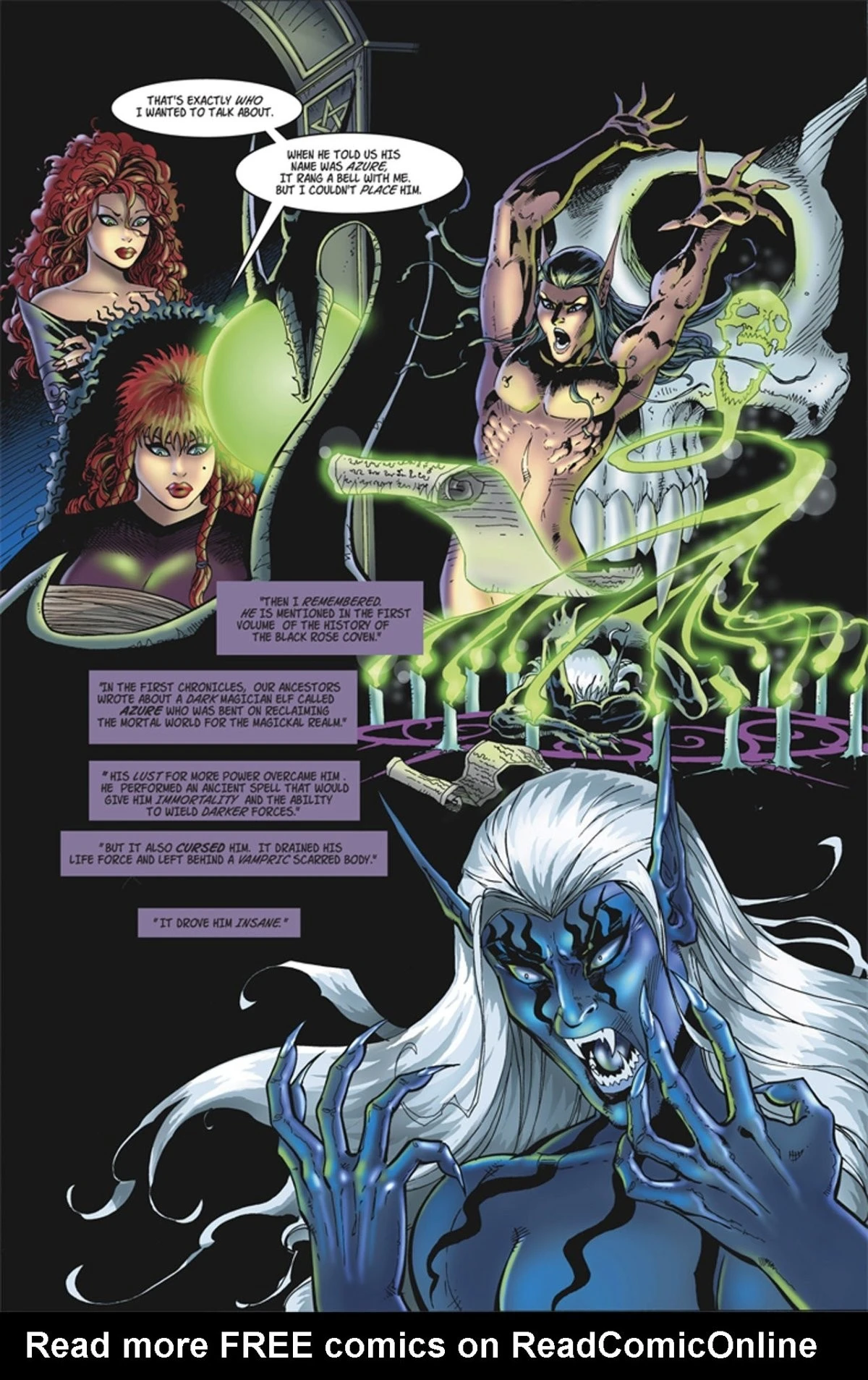 Tarot witch of the black rose issues 11 to 20 porn comic picture 204