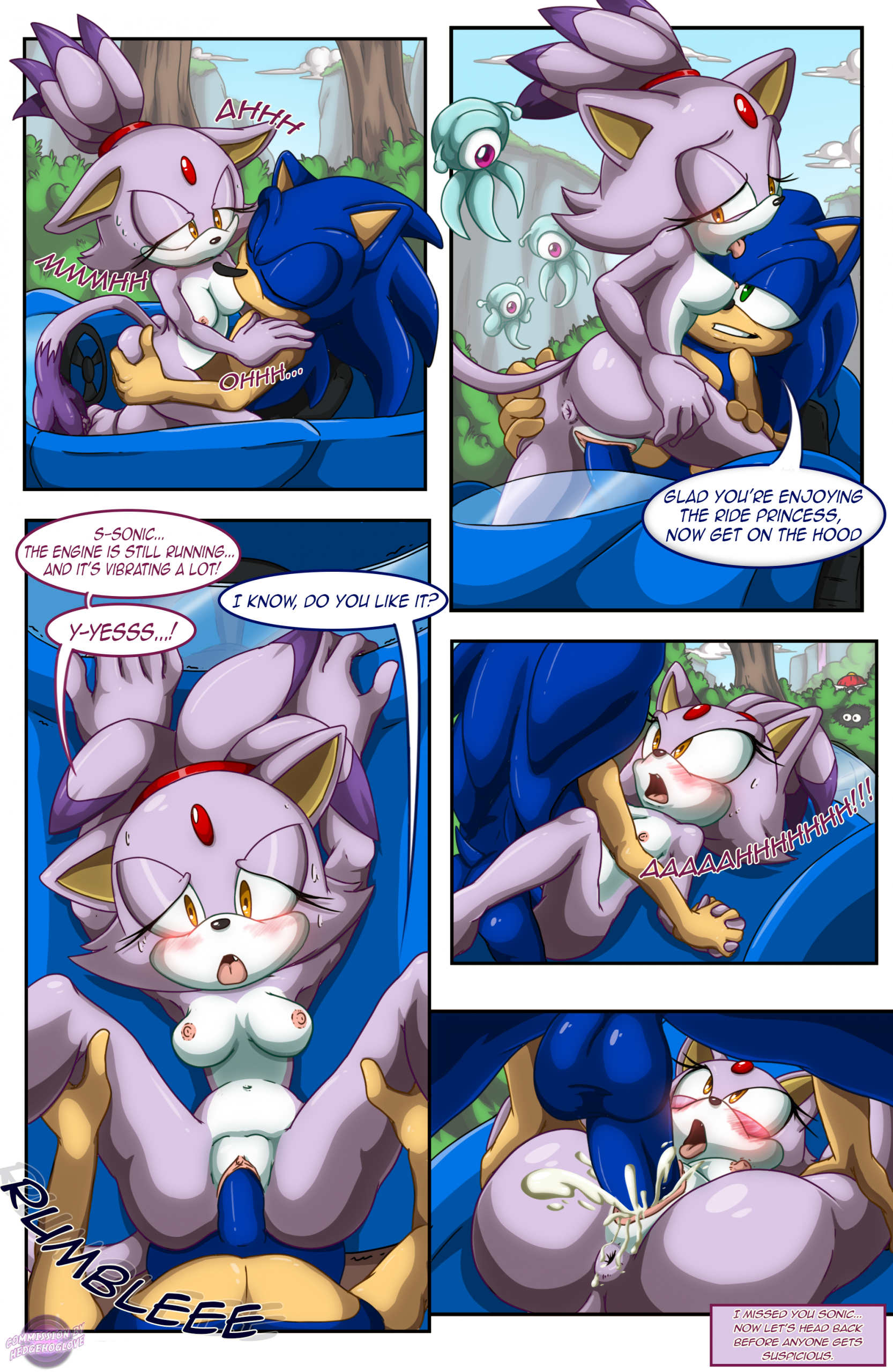 Team Sonic Racing porn comic picture 2