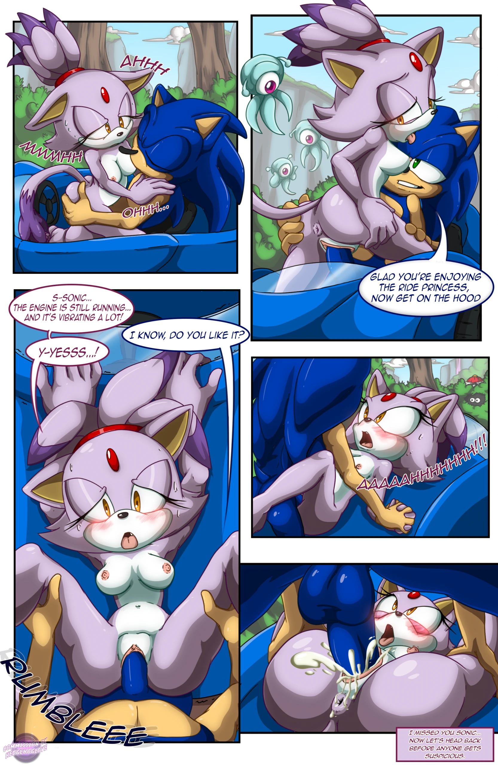Team Sonic Racing porn comic picture 2