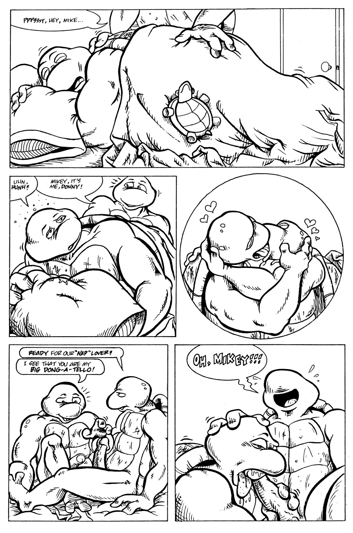 Teenage Mutant Ninja Turtles porn comic picture 4