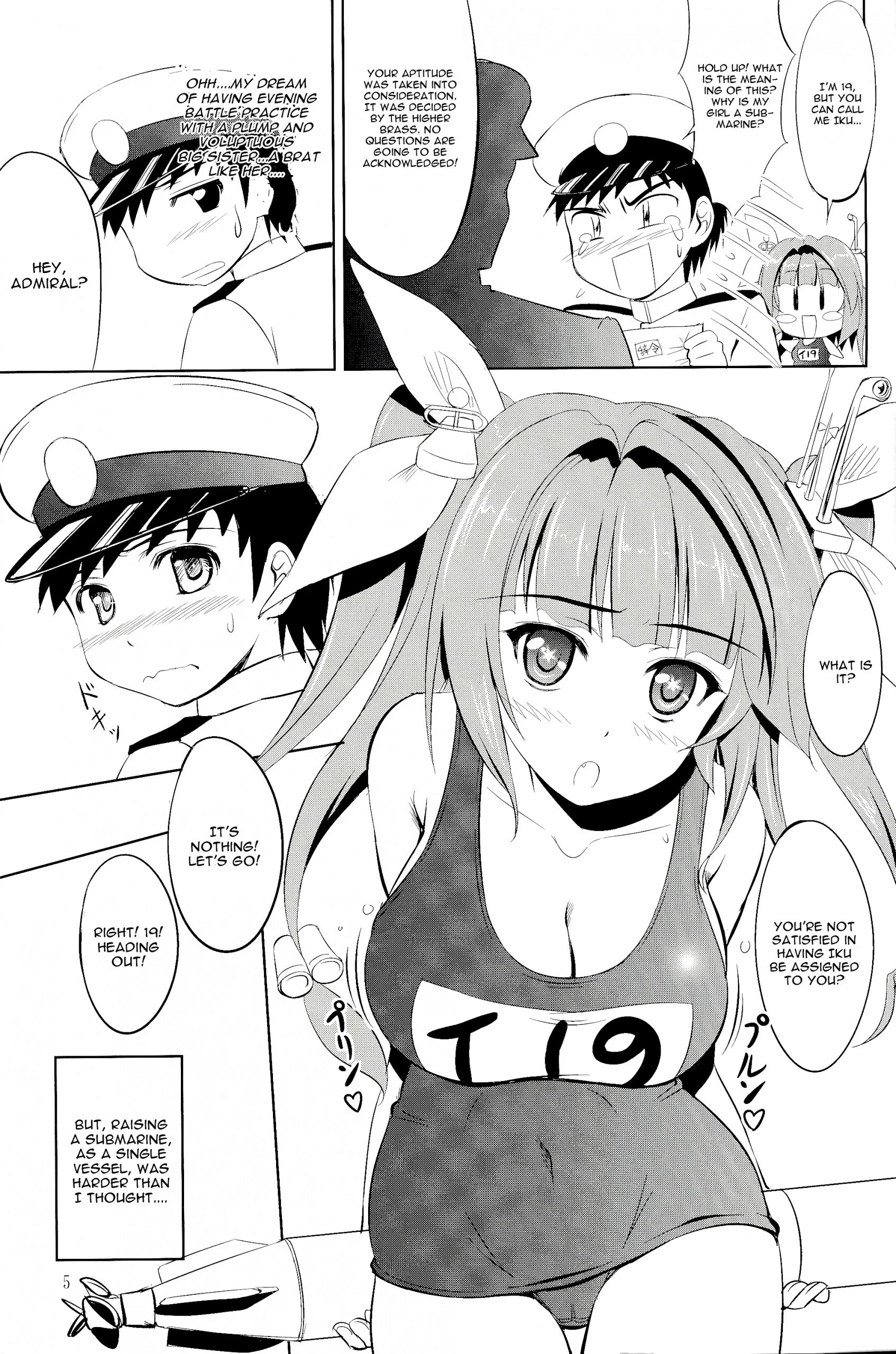 Teitoku wa Nani wo shitemo hentai manga picture 4
