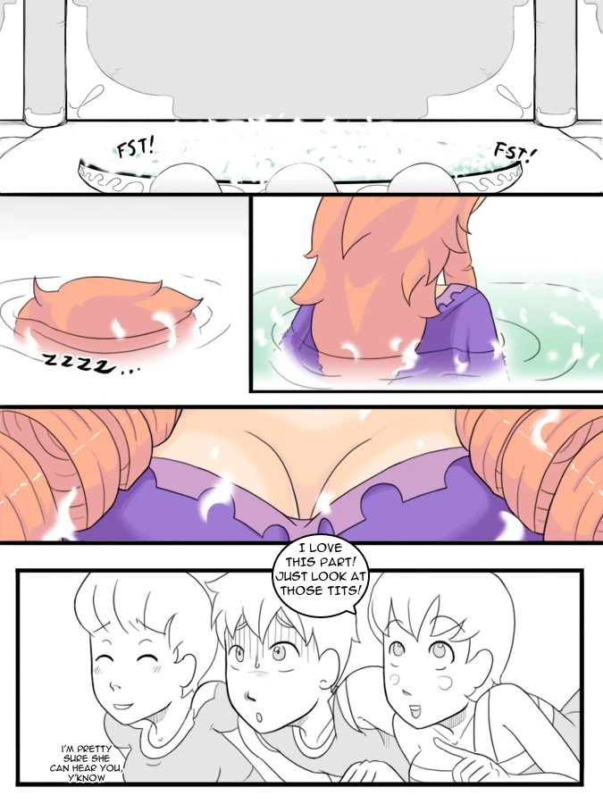 Temple of the Morning Wood 2 porn comic picture 6