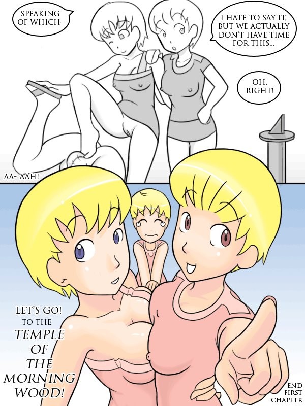 Temple of the Morning Wood porn comic picture 14