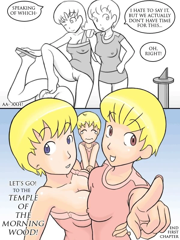 Temple of the Morning Wood porn comic picture 14