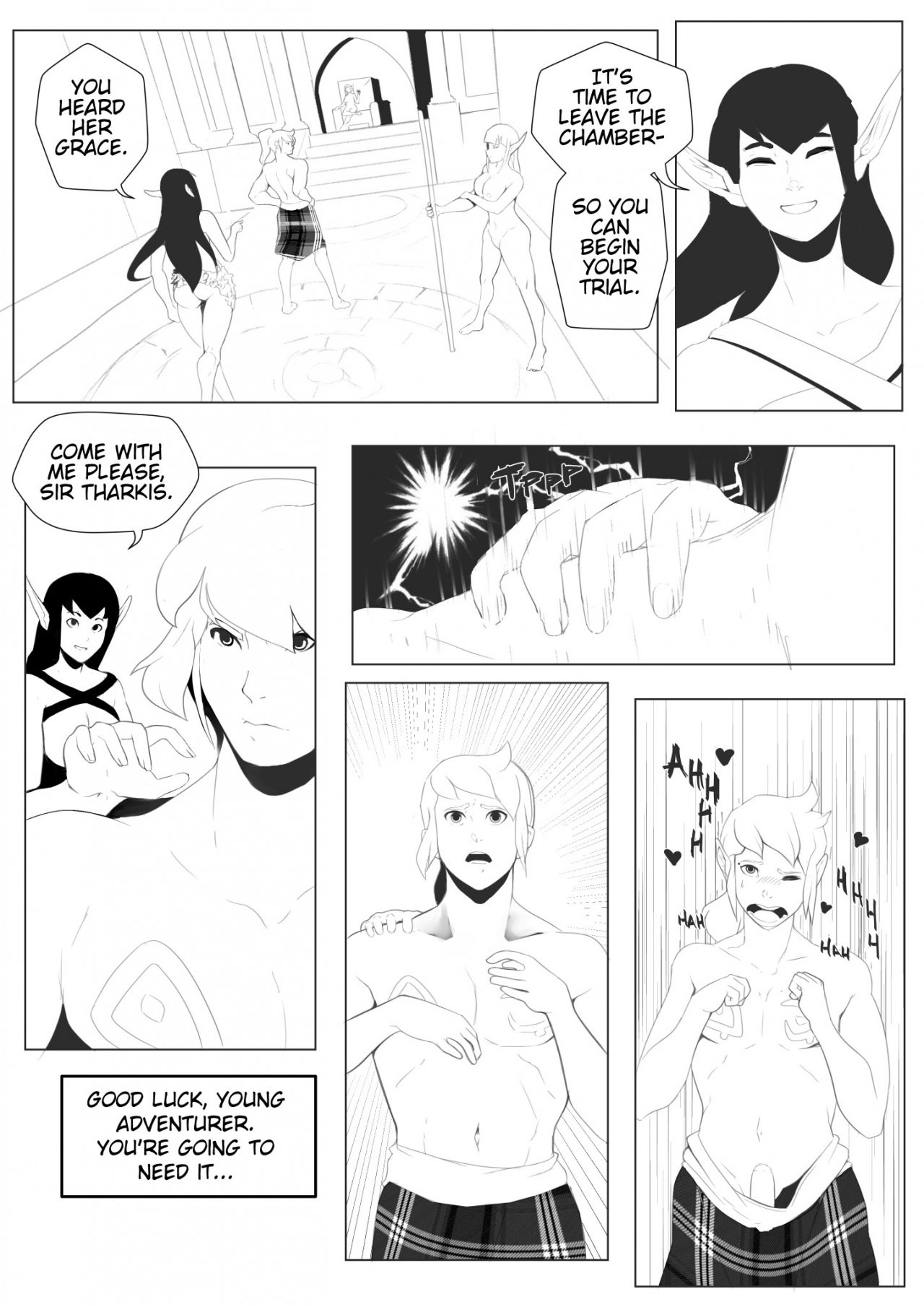Tharkis' Trial porn comic picture 4