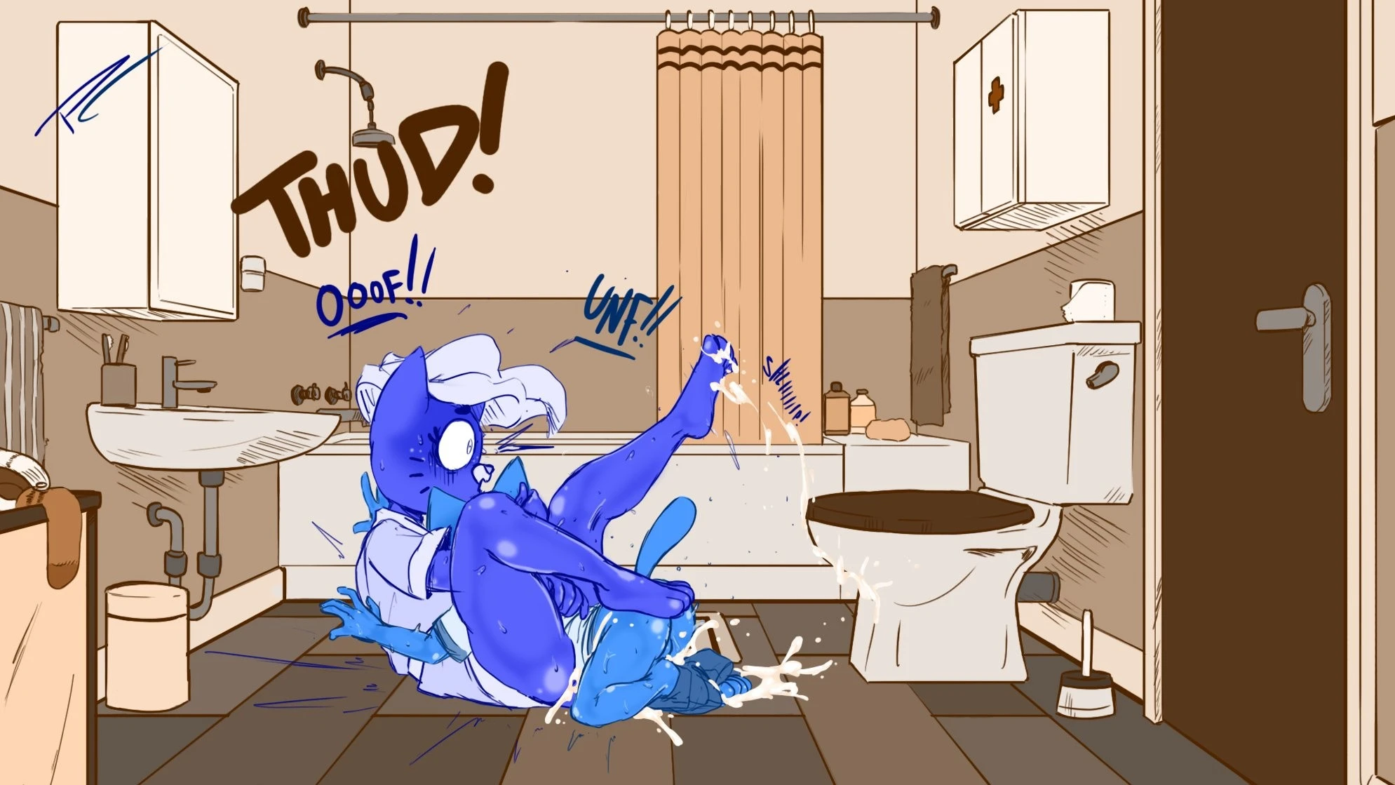 The Amazing Drain of Cumballs porn comic picture 11