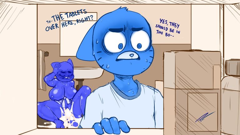 The Amazing Drain of Cumballs porn comic picture 21