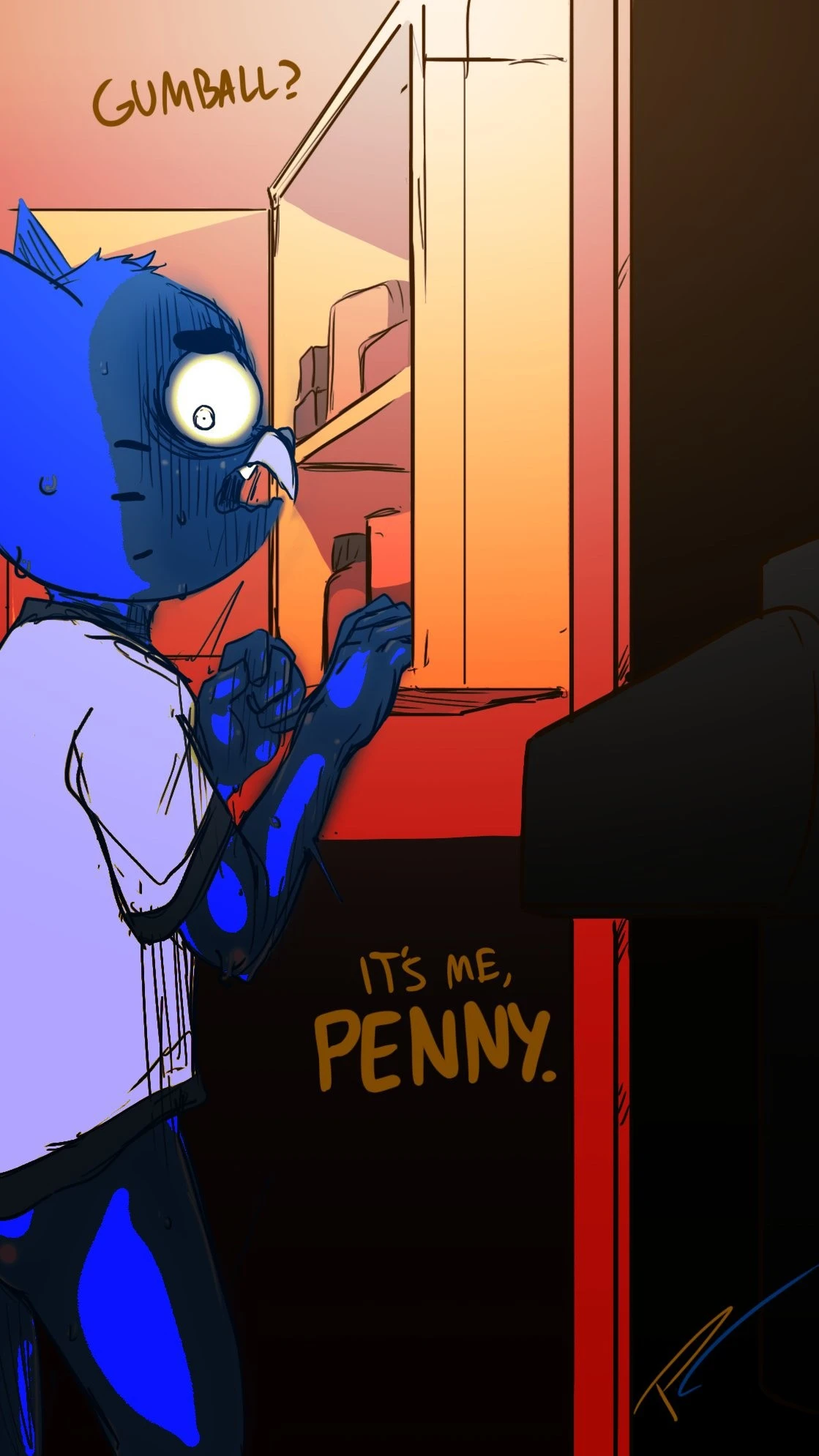 The Amazing Drain of Cumballs porn comic picture 23