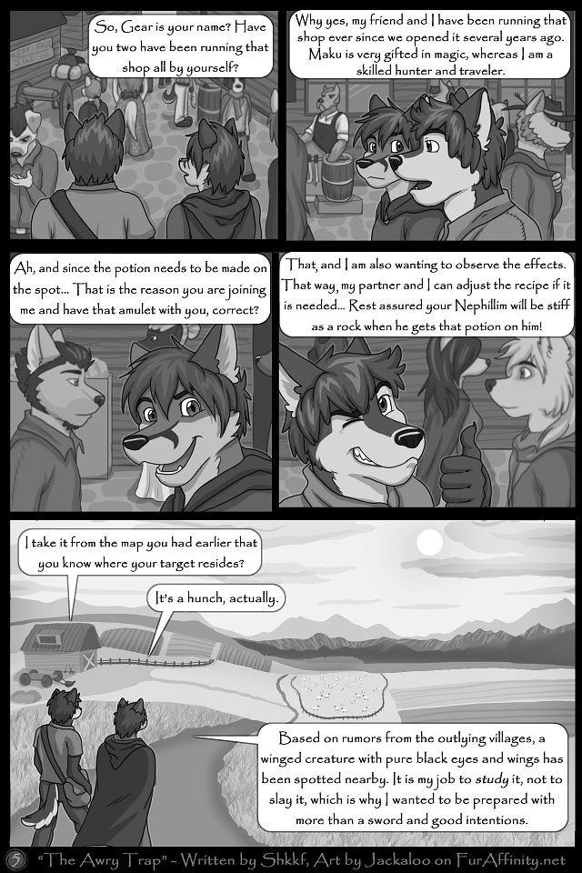 The Awry Trap porn comic picture 5