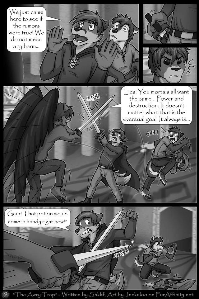 The Awry Trap porn comic picture 9