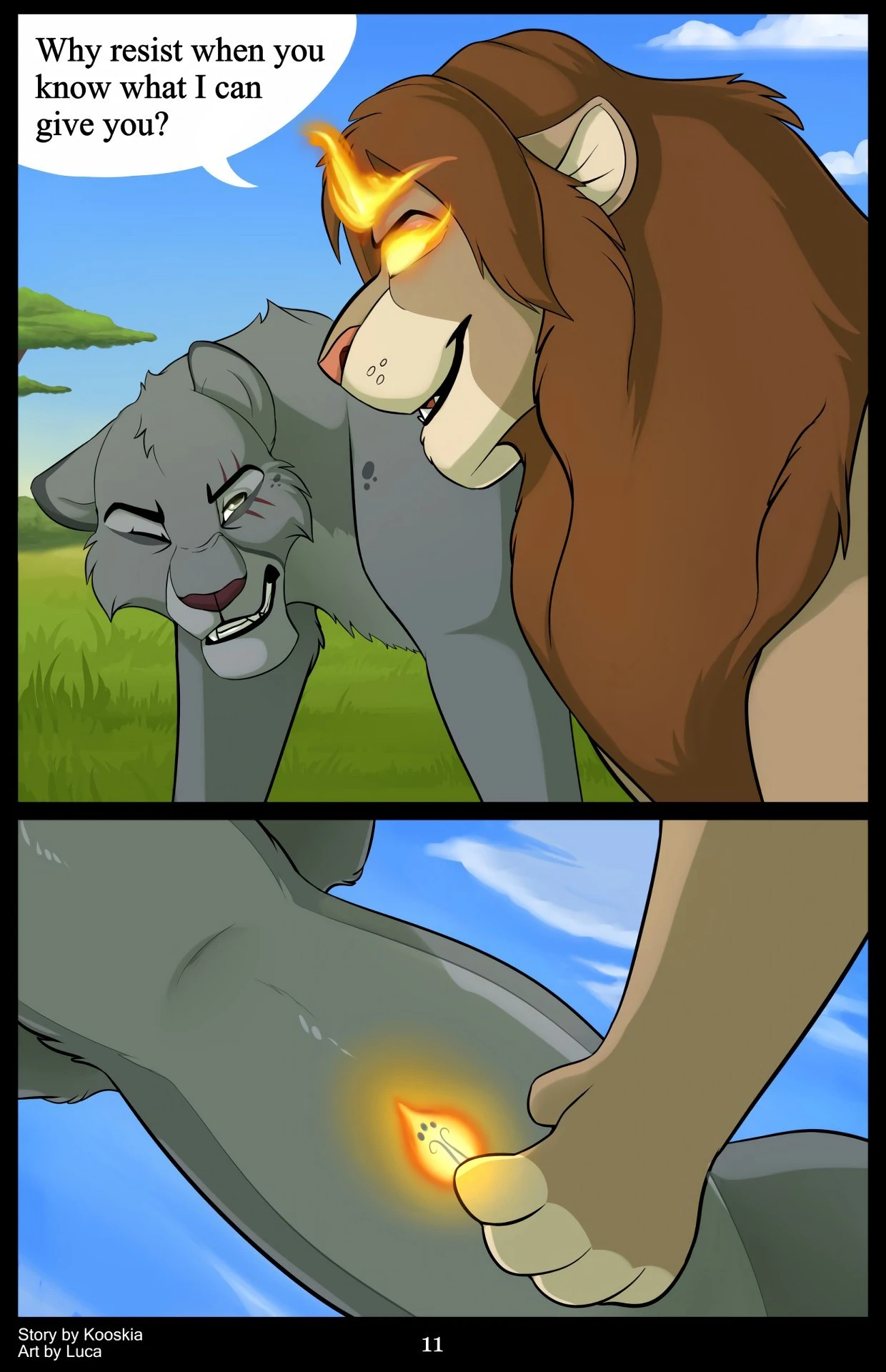 The Blessing of a Pride porn comic picture 11