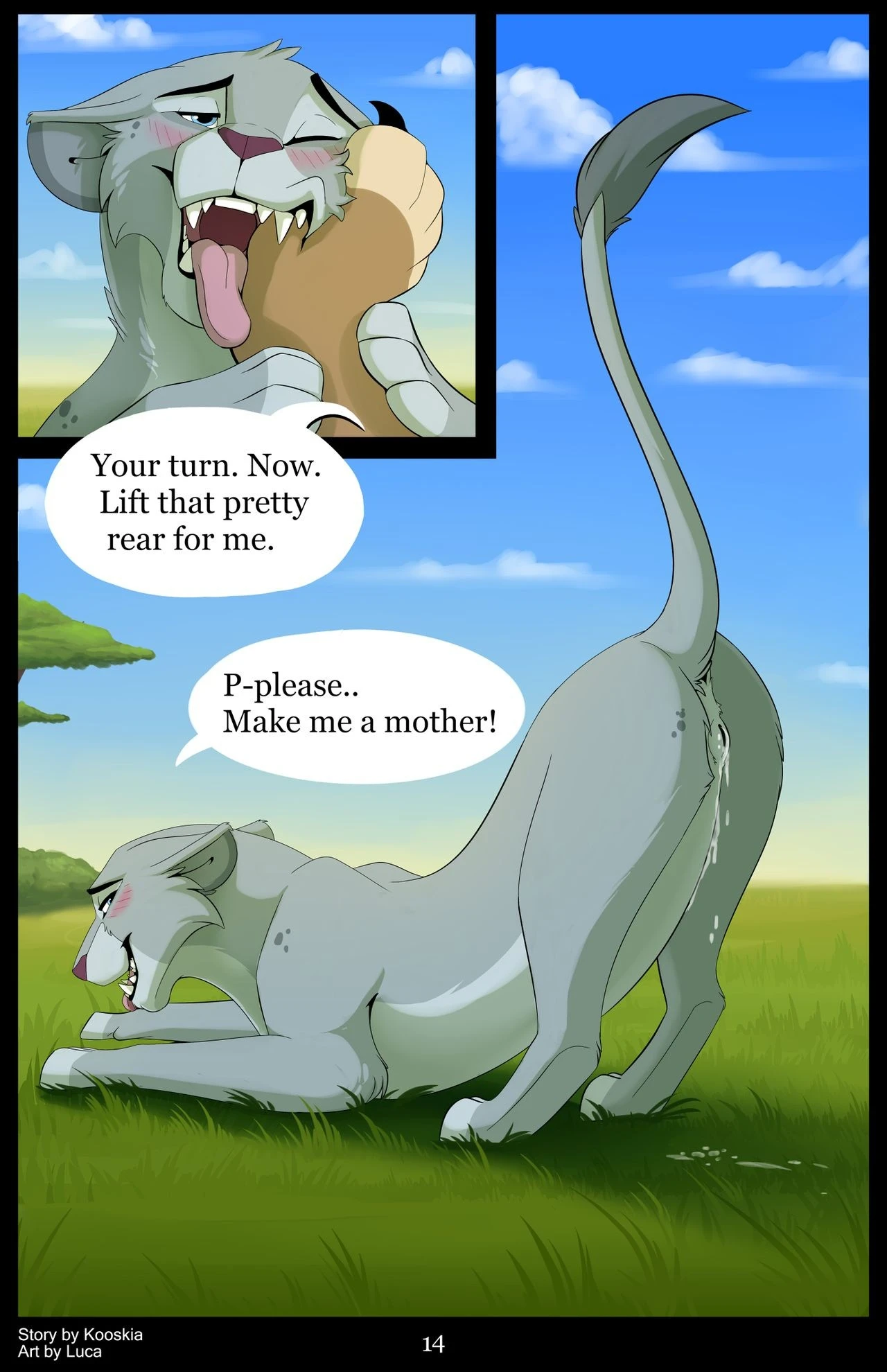 The Blessing of a Pride porn comic picture 14