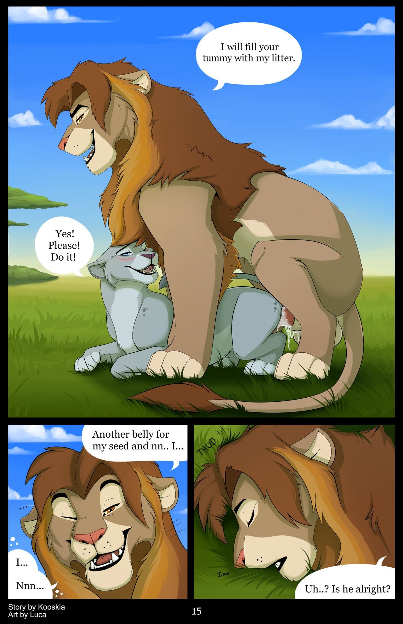 The Blessing of a Pride porn comic picture 15