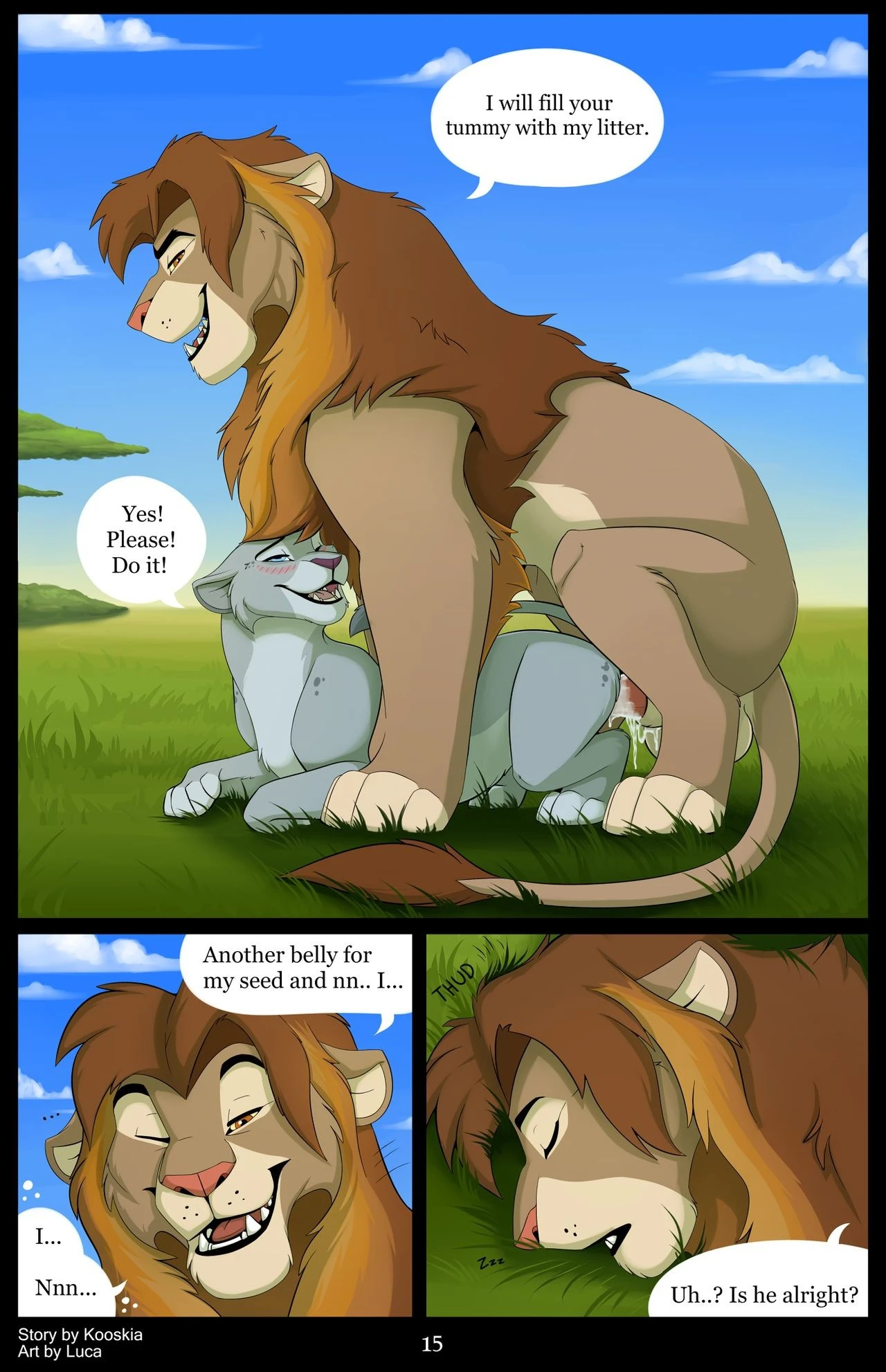The Blessing of a Pride porn comic picture 15
